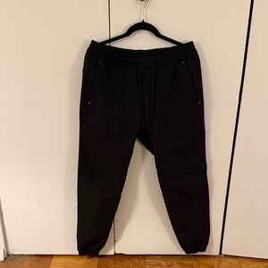 lululemon athletica- License to Train: Men's Black Joggers